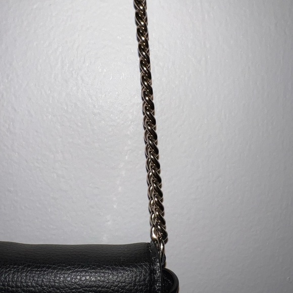 KATE SPADE small black bag with gold chain - Picture 6 of 11